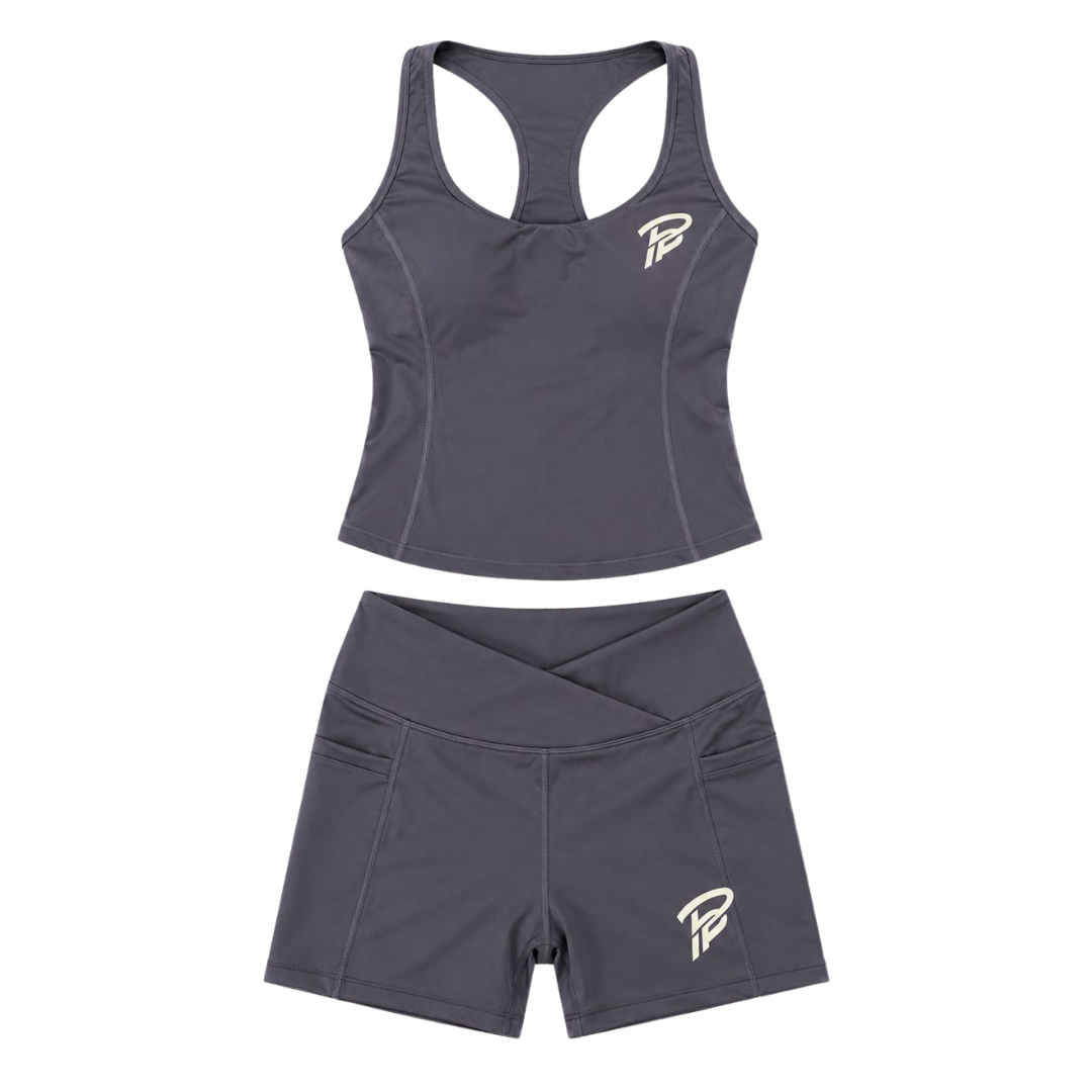 SMMR - Women's Top + Bottom Set BLACK
